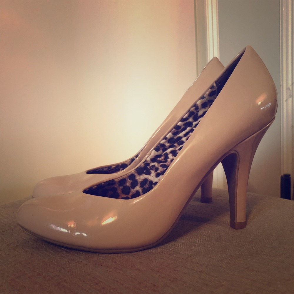 Fergalicious Nude 3 inch Heels